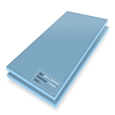 ARCTIC TP3 Premium Performance Thermal Pad 200 x 100 x 15 mm Stackable up to 2 mm without Performance Loss 2 P  High Performance Flexible GapFiller Irregularities Filling