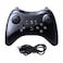 CooleedTEK Black Classic Wireless Pro Controller Game Controller Gamepad Joypad Remote for Nintendo Wii U