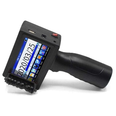 ToAuto  Portable Intelligent Upgraded Handheld Inkjet Printer HP003 with 37 Inch LED Touch Screen QuickDrying Inkjet Coding Machine for Code Date Label Support 14 Languages  3 Print Precision