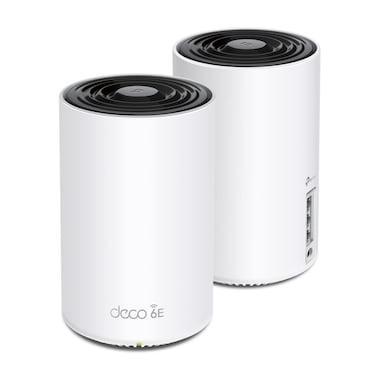 TPLink Deco AXE5400 TriBand WiFi 6E Mesh SystemDeco XE75  Covers up to 5500 SqFt Replaces WiFi Router and Extender AIDriven Mesh New 6GHz Band 2Pack