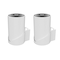 SONGCHEER Router Shelf Wall Mount for Tp Link Deco X68 XE75 XE75 Pro AXE5400 Deco Mesh WiFi 6E WiFi Router Holder Stand Bracket Shelf Cable Organizer with Screw Mounting Kit White2pack