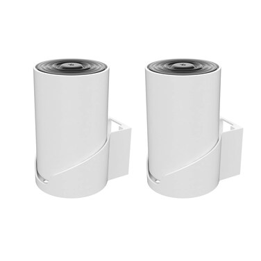 SONGCHEER Router Shelf Wall Mount for Tp Link Deco X68 XE75 XE75 Pro AXE5400 Deco Mesh WiFi 6E WiFi Router Holder Stand Bracket Shelf Cable Organizer with Screw Mounting Kit White2pack