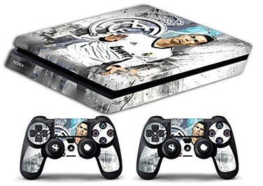 GamesMonkey Skin Compatible for PS4 SLIM HD  Limited Edition DECAL COVER SLIM BUNDLE Cristiano Ronaldo
