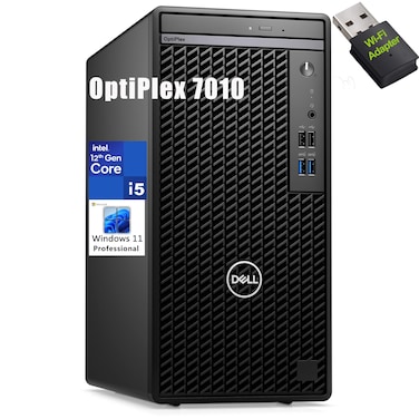 Dell OptiPlex 7010 Tower Business Desktop Computer 13th Gen Intel 14Core i513500 Beat i712700 16GB DDR4 RAM 512GB PCIe SSD DVDRW WiFi Adapter RJ45 HDMI Keyboard  Mouse Windows 11 Pro
