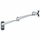 StarTechcom Wall Mount Monitor Arm  Articulating Ergonomic VESA Wall Mount Monitor Arm  20 52cm Long  Single Display up to 34 inch  SwivelTiltRotate  Adjustable Screen Mount ARMWALLDSLP