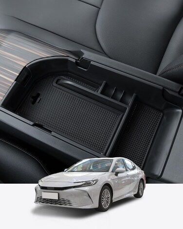Rogierra for Toyota Camry XLE XSE 20182023 2024 and Camry LE SE 20202024 Car Center Console Organizer Tray Center Armrest Storage Box