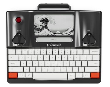 Astrohaus Freewrite Smart Typewriter 3rd Gen DistractionFree writing tool with Frontlit E Ink Display Mechanical Keyboard and WiFi Cloud Syncing