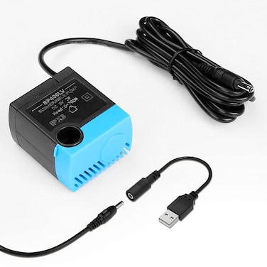 Carcent Cat Water Fountain Pump SP400LV USB Plug Replacement Pump Compatible with Drinkwell Ceramic Butterfly Seaside Stainless Steel 360 Plastic Pet Water Fountain No USB Adapter