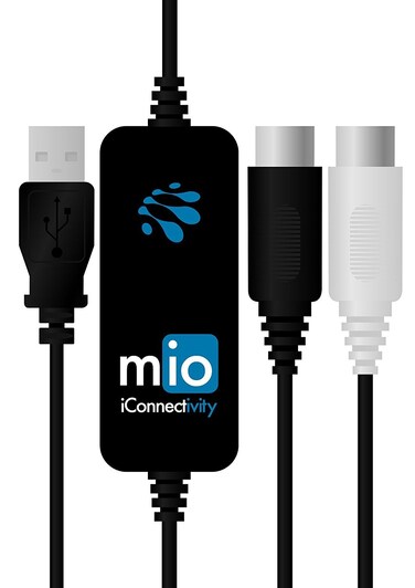 iConnectivity mio 1in 1out USB to MIDI Interface for Mac and PC