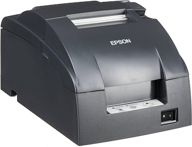 Epson TMU220B Dot Matrix Compact POS Impact Receipt and Kitchen Label Printer  DK Port and Ethernet Connectivity  Print Speeds up to 60 lps 4 Lines Per Second AutoCutter DAODYANG