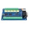 ViaGasaFamido 5 Axis Board Maximum 100kHz MACH3 USB CNC Motion Controller Card Interface Board with Hand Wheel Interface