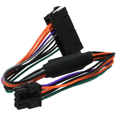 COMeap 24 Pin to 8 Pin ATX PSU Power Adapter Cable for DELL Optiplex 3020 7020 9020 Precision T1700 12inch30cm