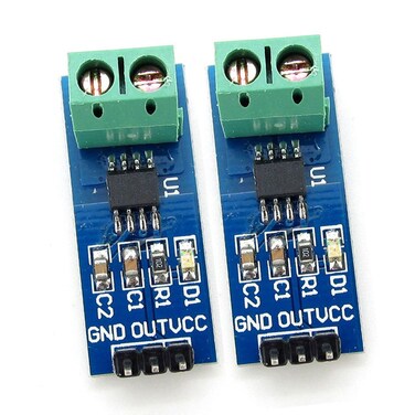 Newzoll 2 X 5A Range Electrical Parts Current Sensor Module ACS712