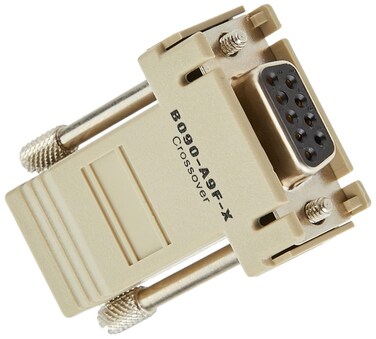 Tripp Lite DB9F  RJ45 Crossover Modular Serial Adapter Ethernet to Console B090A9FX