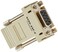 Tripp Lite DB9F  RJ45 Crossover Modular Serial Adapter Ethernet to Console B090A9FX
