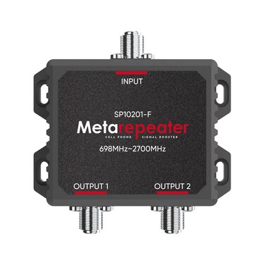 Metarepeater WideBand 3 dB 2Way Splitter with FFemale Connectors 50 Ohm Signal Splitter for 3G4G LTE6982700MHz