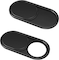 CloudValley Webcam Cover Slide2Pack 0023 Inch UltraThin Metal Web Camera Cover for MacBook Pro iMac Laptop PC iPad Pro iPhone 876 Plus Protect Your Visual Prvacy Black