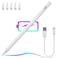 iPad Pencil 25X Fast Charge Tilt Sensitivity Compatible with 20182024 iPad Pro 1291113inchM4 Apple Pencil for iPad 6th7th8th9th10th iPad Mini 65 iPad Air 1113M2 Air 345White