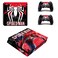 Vanknight Vinyl Decal Skin Stickers Super Hero Cover for PS4 Slim S Console Controllers