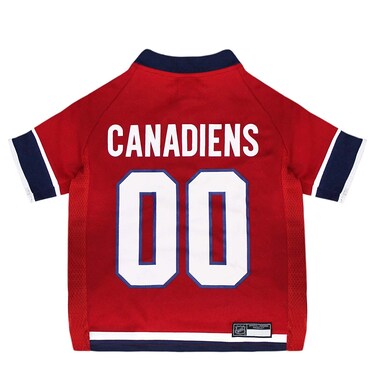Pets First NHL Montreal Canadiens Jersey for Dogs  Cats Small  Let Your Pet Be A Real NHL Fan