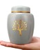MOCANDA Medium Sized Human Ashes Keepsakes Urn Beautiful Tree of Life Cremation Urn Pet Cat and Dog Urn Adult Funeral Urn