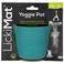 LICKIMAT Yoggie Pot  Distraction Fun and Enrichment Long Lasting Rubber Licking Treat Dispenser for All Dog Sizes and Slow Feeder for Small Dogs The Newest LickiMat