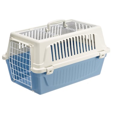 Ferplast Atlas 20 Top Opening Cat and Dog Carrier Blue