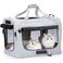 PetMasion Extra Large Cat Carrier for 2 Cats Collapsible Soft Sided Pet XL Crate for Large Mudium Big Cat 20lbs Car Travel Portable Bag for Long Trips Ride 24x165x165