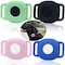 Silicone Case for Galaxy SmartTag for Dog Slim Sleeve for Samsung Smart tagPlus Tracker for pet Collar itag Sleeve Accessories Finder for cat Belt Necklace Dropper Secure Holder Bag 4 Pack