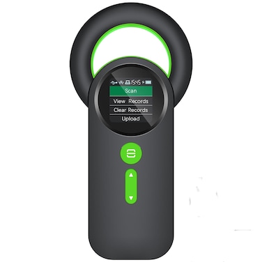 Alacrity Pet Microchip Scanner Portable Animal Chip Reader Supports FDXB ISO1178485 and EMID Tags