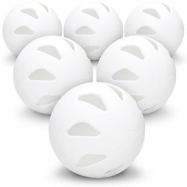 GoSports LotBall AIR Plastic Baseballs  6 Pack