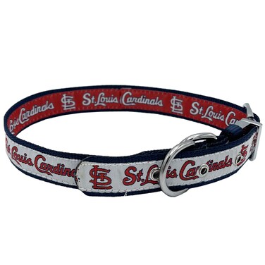 Pets First ST Louis Cardinals Reversible MLB Dog CollarLarge Premium Home  Away TwoSided Pet Collar Adjustable with Metal Buckle Your Favorite Baseball Team Dogs  CatsTeam ColorSLC3280LG