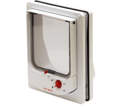 Cat Mate Electromagnetic Cat Flap  White
