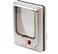 Cat Mate Electromagnetic Cat Flap  White
