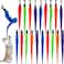 CATENESS Cat Worm Toy Cat Wand Refills 20 PCS Worm Cat Toy Refill Cat Wand Attachments Worms for Cat Toys