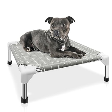 Tensorsine  Elevated Pet Bed Dog Cot Pet Bed for Small Dogs  Raised Dog Bed for Indoor and Outdoor Use for Small Pets
