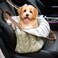 ClevaHome Small Dog Car Seat  Travel Carrier  Pet Bed NonSlip Booster Seat for Dogs up to 10lbs Fashionable Pet Carrier Bag for Indoor and Outdoor