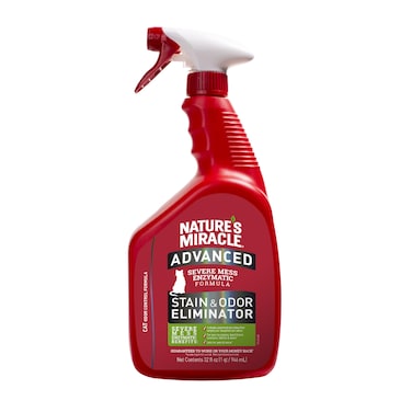 Natures Miracle Advance Cat Stain and Odor Eliminator 32 oz