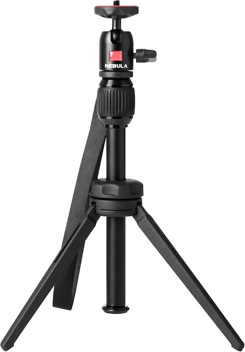 Nebula Capsule Series Adjustable Tripod Stand Compact Aluminum Alloy Portable Projector Stand for Pico Projector Pocket Projector and Mini Projector with Universal Mount and Swivel Ball Head