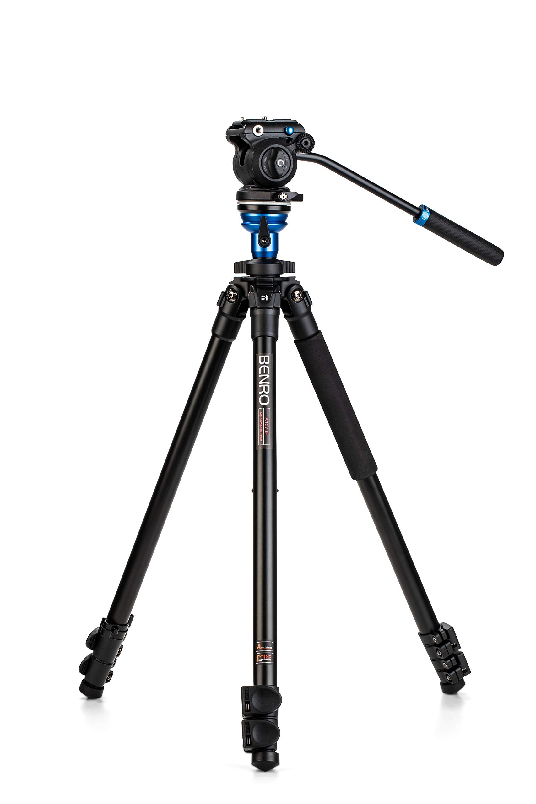 BENRO BENRO A1573f Series 1 Al Video Tripod S2pro Head Leveling Column