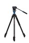 Benro A1573F Series 1 AL Video Tripod  S2PRO Head  Leveling Column 3 Leg Sections Flip Lock Leg Release
