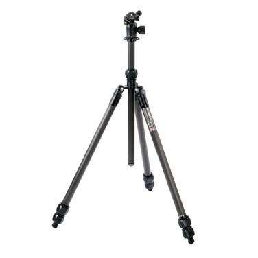 3 Legged Thing Pro Range 20 Winston 20 Kit Carbon Fibre Tripod System  Adjustable Camera Tripod with 3 Counterfold Detachable Legs for Monopod Conversion WINSTONKIT2DARK