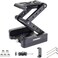 INNOREL ZFlex Tilt Tripod Head MH5 CNC Aluminum Alloy All Metal Flexible Folding Z Pan 360 Horizontal Rotation with 14 and 38 Screws Max Load 661lb for Canon Nikon Sony DSRL Camcorder Slider