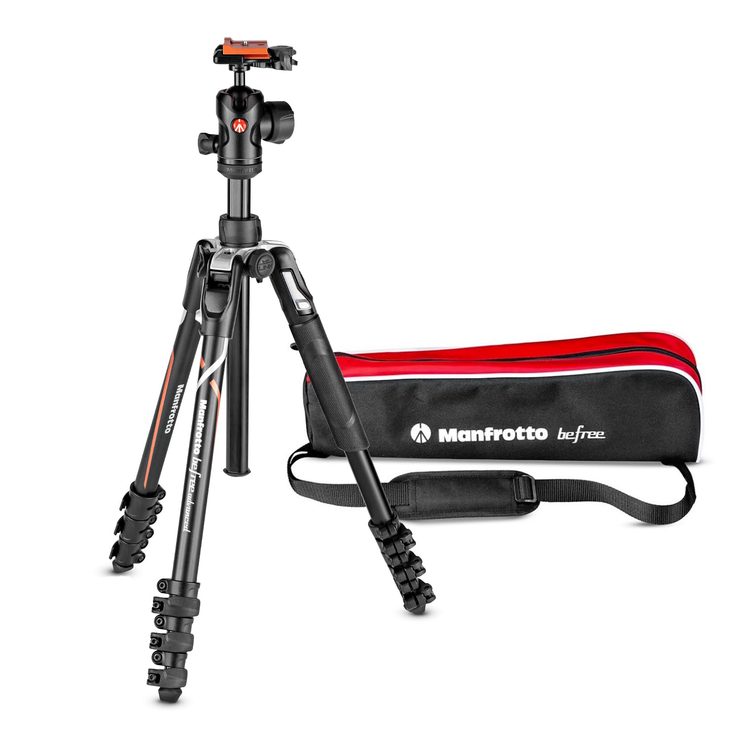 manfrotto Manfrotto Befree Advanced Special Edition 4-section Aluminum Travel Tripod With 494 Center