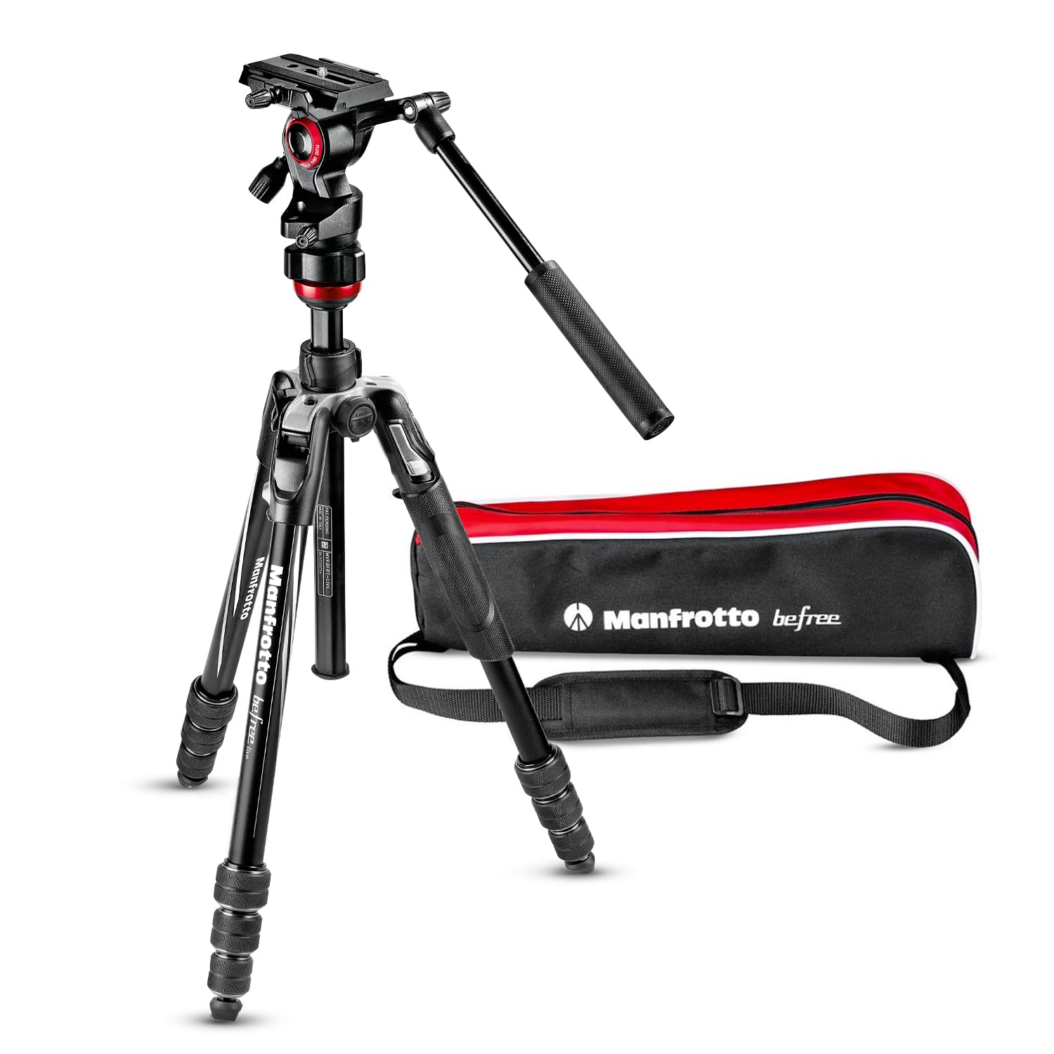 مانفروتو Manfrotto Befree Live Aluminium Tripod Twist Video Head Compact
