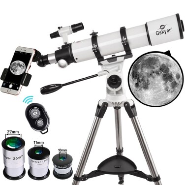 Gskyer Telescope 600x90mm AZ Astronomical Refractor Telescope for Adults Astronomy German Technology Scope