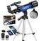 Emarth Telescope 70mm360mm Astronomical Refracter Telescope with Tripod  Finder Scope Portable Telescope for Kids Beginners Adults Blue
