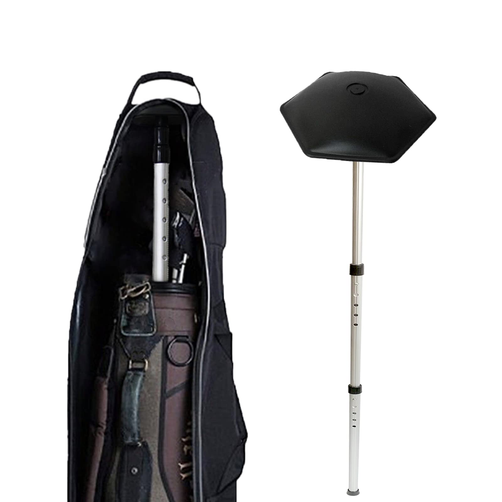 إيه إس دي إم إم Asdmm Golf Travel Club Bag Support Rod Aluminum Adjustable Telescopic Golf Trip Cover