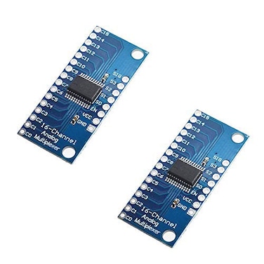 Ximimark 2Pcs 16CH Analog Digital Multiplexer Breakout Board Module CD74HC4067 CMOS Precise Module for Arduino