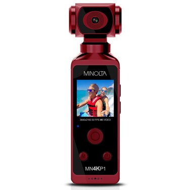 Minolta Konica MN4KP1 4K Ultra HD WiFi Enabled Pocket Camcorder